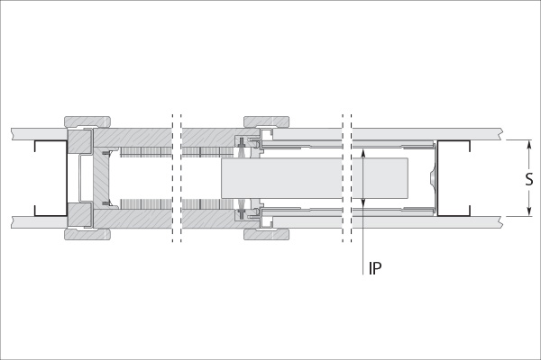 Drevená/Kovová konštrukcia pre sadrokartónovú stenu