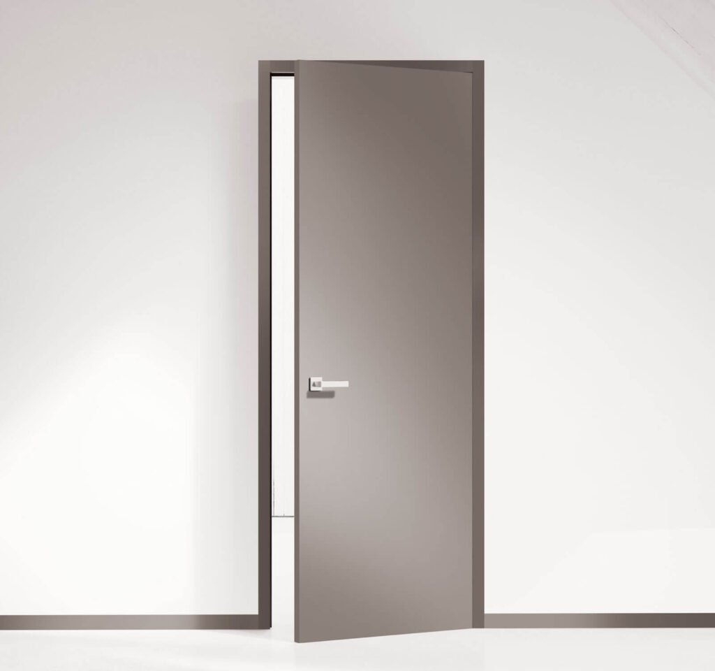 ECLISSE Shodo, porta filomuro con stipiti filomuro